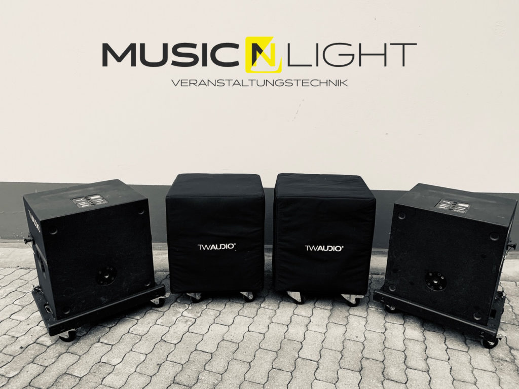 Neue TW Audio B/S15 Bässe eingetroffen.